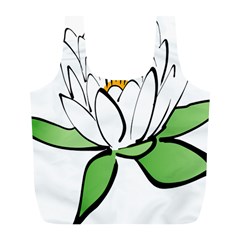 Lotus-flower-water-lily Full Print Recycle Bag (l)