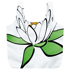 Lotus-flower-water-lily Full Print Recycle Bag (xl)