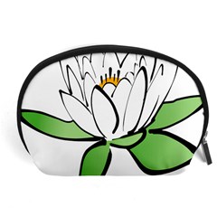 Lotus-flower-water-lily Accessory Pouch (large)