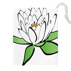 Lotus-flower-water-lily Drawstring Pouch (4xl)