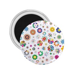 Flower Floral Pattern 2 25  Magnets