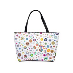 Flower Floral Pattern Classic Shoulder Handbag