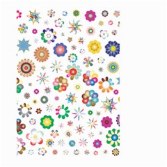 Flower Floral Pattern Large Garden Flag (two Sides)