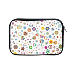 Flower Floral Pattern Apple Ipad Mini Zipper Cases