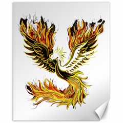 Phoenix-bird-fire-bright-red-swing Canvas 16  X 20 