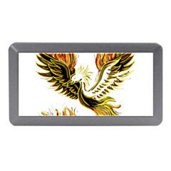 Phoenix-bird-fire-bright-red-swing Memory Card Reader (mini) by Jancukart