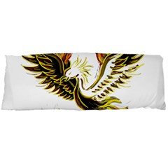 Phoenix-bird-fire-bright-red-swing Body Pillow Case Dakimakura (two Sides)