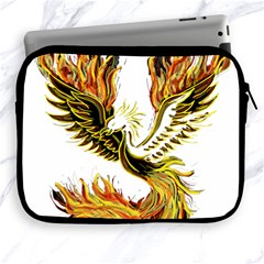 Phoenix-bird-fire-bright-red-swing Apple Ipad 2/3/4 Zipper Cases by Jancukart