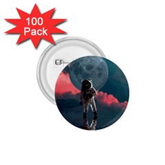 Astronaut-moon-space-nasa-planet 1 75  Buttons (100 Pack) 