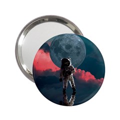 Astronaut-moon-space-nasa-planet 2 25  Handbag Mirrors by Jancukart