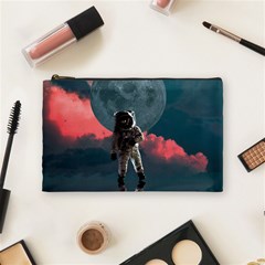 Astronaut-moon-space-nasa-planet Cosmetic Bag (medium) by Jancukart