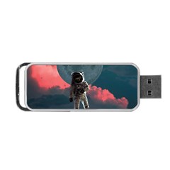 Astronaut-moon-space-nasa-planet Portable Usb Flash (two Sides)