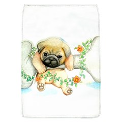 Pug-watercolor-cute-animal-dog Removable Flap Cover (l) by Jancukart