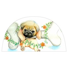 Pug-watercolor-cute-animal-dog Anti Scalding Pot Cap by Jancukart