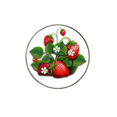 Strawberries-fruits-fruit-red Hat Clip Ball Marker (10 Pack)