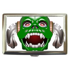 Monster-mask-alien-horror-devil Cigarette Money Case