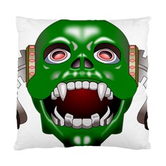 Monster-mask-alien-horror-devil Standard Cushion Case (two Sides)