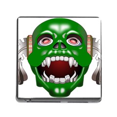 Monster-mask-alien-horror-devil Memory Card Reader (square 5 Slot)