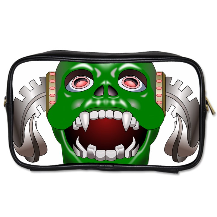 Monster-mask-alien-horror-devil Toiletries Bag (Two Sides)