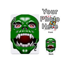 Monster-mask-alien-horror-devil Playing Cards 54 Designs (mini)