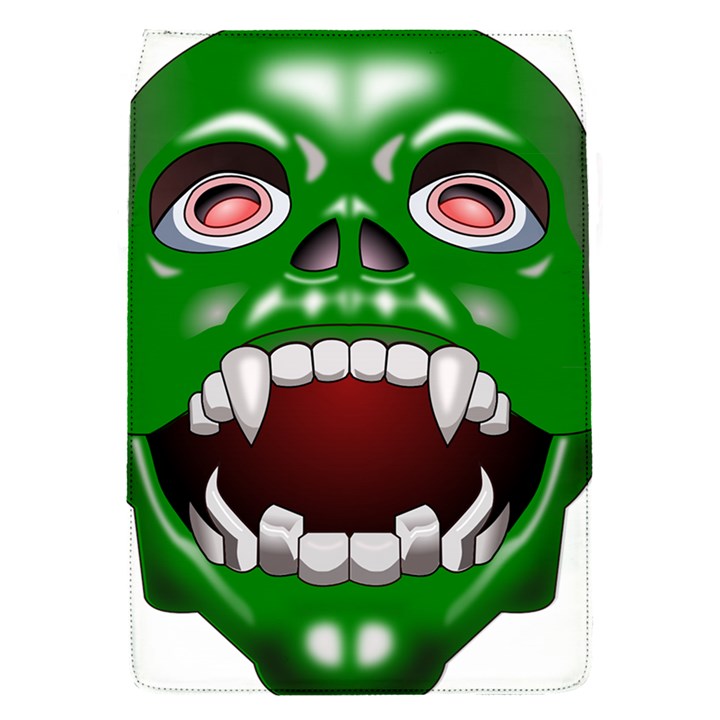 Monster-mask-alien-horror-devil Removable Flap Cover (S)