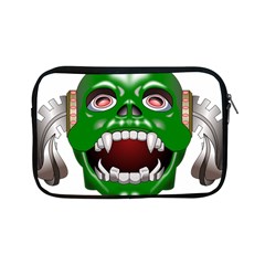 Monster-mask-alien-horror-devil Apple Ipad Mini Zipper Cases by Jancukart