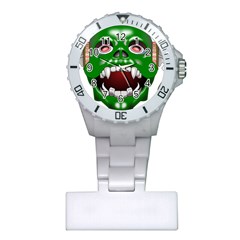 Monster-mask-alien-horror-devil Plastic Nurses Watch