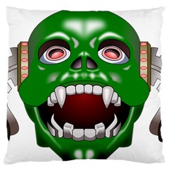 Monster-mask-alien-horror-devil Standard Flano Cushion Case (one Side)