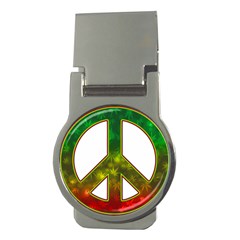 Peace-rastafarian Money Clips (round) 