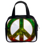 Peace-rastafarian Classic Handbag (Two Sides) Front