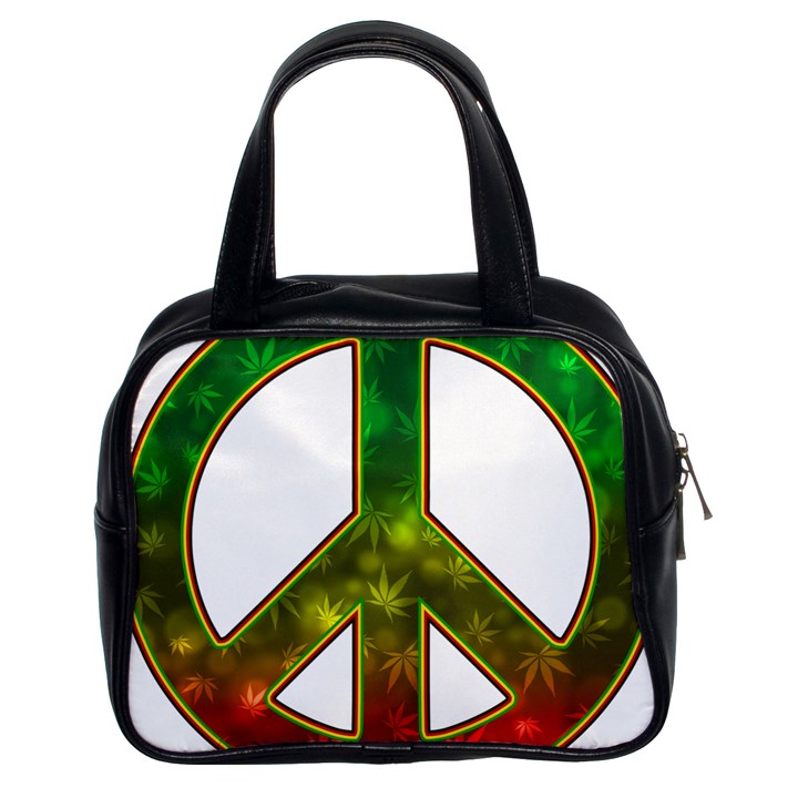 Peace-rastafarian Classic Handbag (Two Sides)