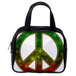 Peace-rastafarian Classic Handbag (Two Sides) Back