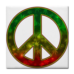 Peace-rastafarian Face Towel