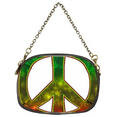 Peace-rastafarian Chain Purse (one Side)