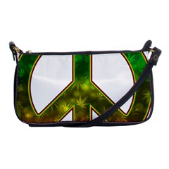 Peace-rastafarian Shoulder Clutch Bag