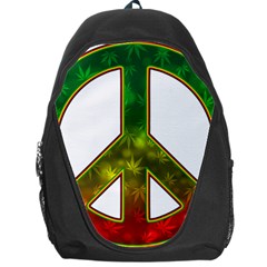 Peace-rastafarian Backpack Bag