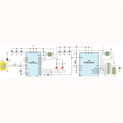 Circuits-electronics-atmel Large Bar Mats by Jancukart