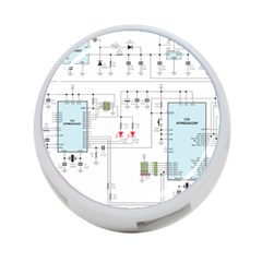 Circuits-electronics-atmel 4-port Usb Hub (two Sides)