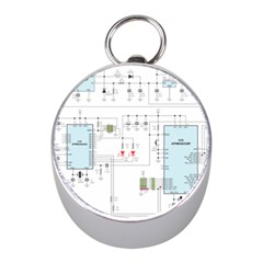 Circuits-electronics-atmel Mini Silver Compasses