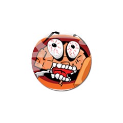 Brain Cartoon Animation Golf Ball Marker