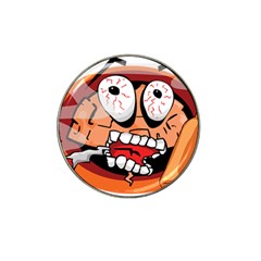 Brain Cartoon Animation Hat Clip Ball Marker (4 Pack)