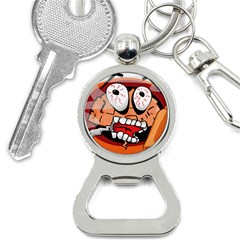 Brain Cartoon Animation Bottle Opener Key Chain