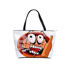 Brain Cartoon Animation Classic Shoulder Handbag