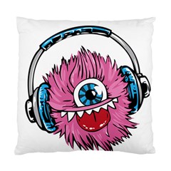 Monster-headphones-headset-listen Standard Cushion Case (one Side) by Jancukart