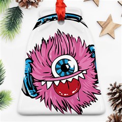 Monster-headphones-headset-listen Ornament (bell)