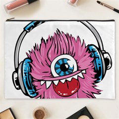 Monster-headphones-headset-listen Cosmetic Bag (xxxl)