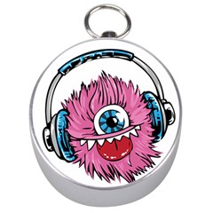 Monster-headphones-headset-listen Silver Compasses by Jancukart