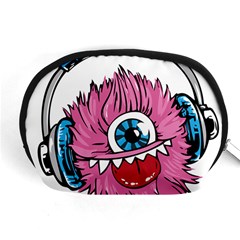 Monster-headphones-headset-listen Accessory Pouch (medium) by Jancukart