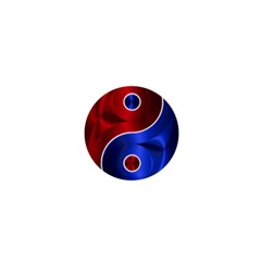 Yin Yang Eastern Asian Philosophy 1  Mini Buttons