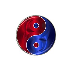 Yin Yang Eastern Asian Philosophy Hat Clip Ball Marker by Jancukart